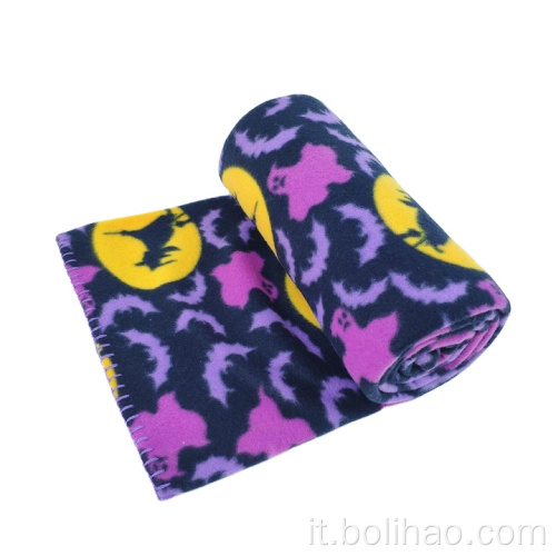 Nuova coperta di pile di sublimazione Polar Fleece Minky Blanket